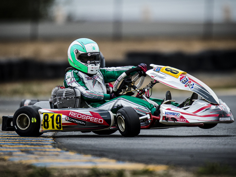 Go-kart racing coverage sample
